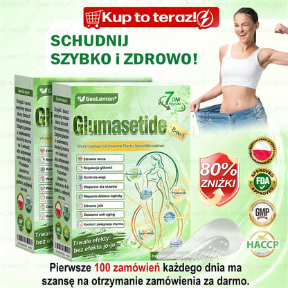 💖Oficjalny Sklep | 👩‍⚕️🎁 𝐆𝐞𝑒𝐿𝑒𝐦𝐨𝐧® 𝐆𝐥𝐮𝐦ase𝐭𝐢𝐝𝐞 𝟖 𝐰 𝟏 Smukły i Zdrowy Nano Plaster z Mikronakłuciami 🇵🇱(Tylko raz dziennie, widoczne zmiany już w 7 dni)✅ Na otyłość, 🅛🅞🅞🅢🅔 🅢🅚🅘🅝 wiotką skórę, cukrzycę, bezdech senny, problemy ze stawami i wiele więcej