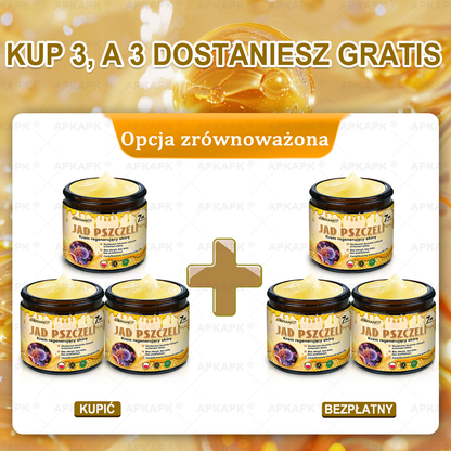 🐝ΑPΚΑPK® Jad Pszczoły Kompleksowy Krem✨pomaga w leczeniu problemów skórnych, takich jak: zmarszczki, blizny, plamy pigmentacyjne, rozstępy, trądzik, łuszczyca, egzema, zmiany skórne, podrażnienia, stany zapalne i inne problemy skórne🔥