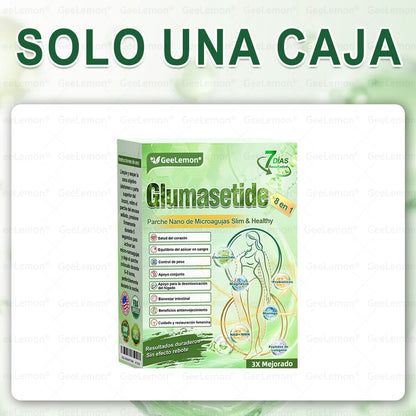 𝐆𝐞𝐞𝐋𝐞𝐦𝐨𝐧® 𝐆𝐥𝐮𝐦𝐚𝐬𝐞𝐭𝐢𝐝𝐚 𝟖 𝐞𝐧 𝟏 𝐏𝐚𝐫𝐜𝐡𝐞 𝐍𝐚𝐧𝐨 𝐌𝐢𝐜𝐫𝐨𝐚𝐠𝐮𝐣𝐚𝐬 𝐏𝐚𝐫𝐚 𝐀𝐝𝐞𝐥𝐠𝐚𝐳𝐚𝐫 𝐲 𝐒𝐚𝐥𝐮𝐝 (Solo una vez al día, cambios visibles en 7 días) Para obesidad, salud cardiovascular, diabetes, apnea del sueño, glándula tiroides, salud intestinal, problemas articulares y más