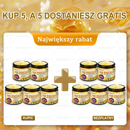 🐝ΑPΚΑPK® Jad Pszczoły Kompleksowy Krem✨pomaga w leczeniu problemów skórnych, takich jak: zmarszczki, blizny, plamy pigmentacyjne, rozstępy, trądzik, łuszczyca, egzema, zmiany skórne, podrażnienia, stany zapalne i inne problemy skórne🔥