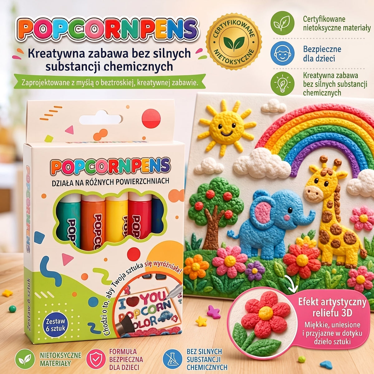 🎁 Zostało tylko 5 zestawów! Dodatkowe 50% zniżki na FFBSI® 3D Relief Art Pen! 🎨 Zamów teraz i oszczędzaj!